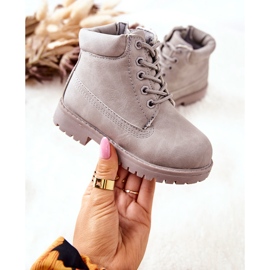 FR1 Children's Trappers Boots with a zipper Gray Dexter grey grey 2