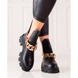 Seastar Black Fashion Booties 2