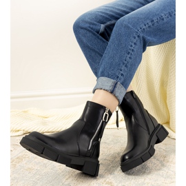 Black insulated boots from Barga 1