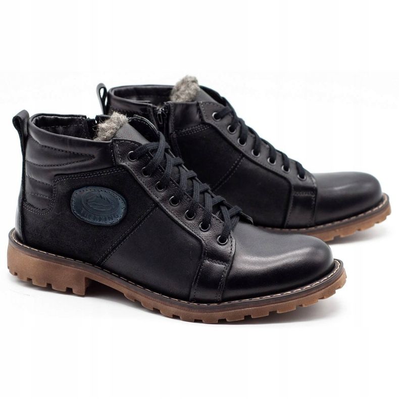 Mario Pala 865MP black men's winter boots 2 Mario Pala 865MP black men's winter boots 2