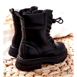 FR1 Classic Children's Black Boots With Zipper Clarika 2