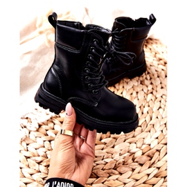 FR1 Classic Children's Black Boots With Zipper Clarika 3