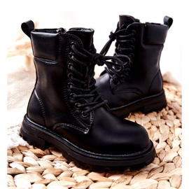 FR1 Classic Children's Black Boots With Zipper Clarika 4