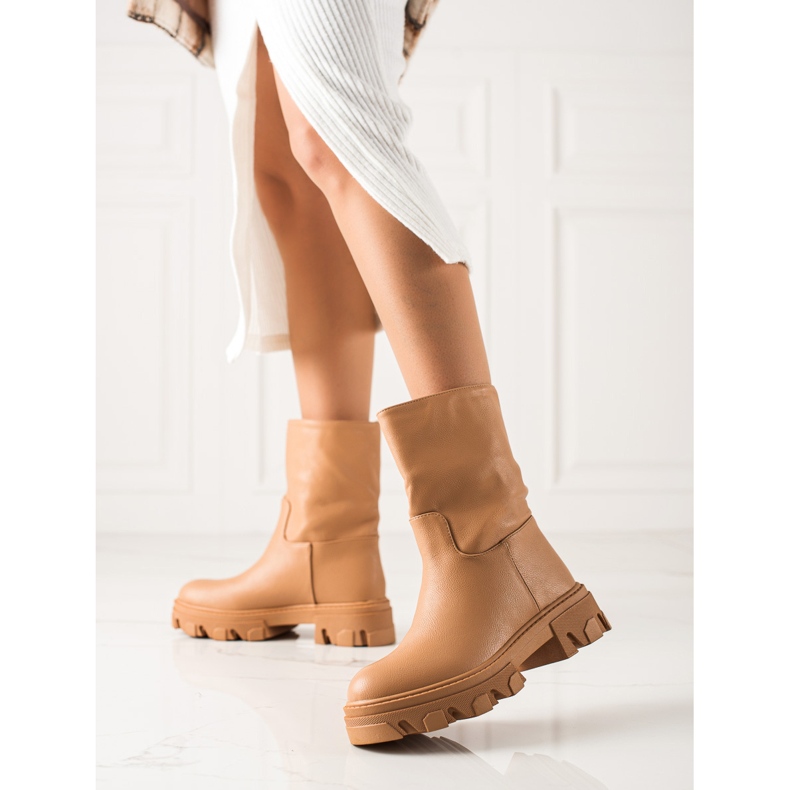 Seastar Camel slip-on bags beige 1