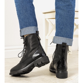 Gaspar black insulated boots 1