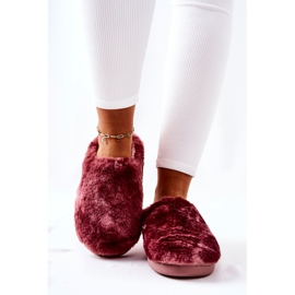 WJ1 Warm Pink Fur Slippers 1