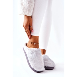 WJ1 Warm Fur Slippers Light Gray Mecy grey 1 WJ1 Warm Fur Slippers Light Gray Mecy grey 1