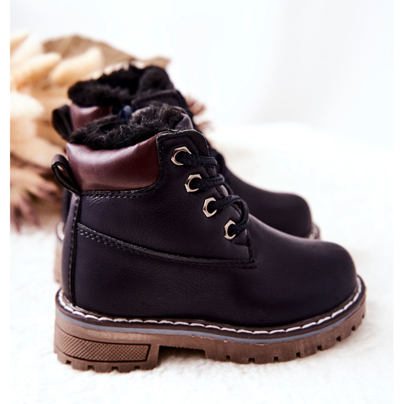 WT1 Children's Warm Trappers Boots Navy Blue Royals 2 WT1 Children's Warm Trappers Boots Navy Blue Royals 2