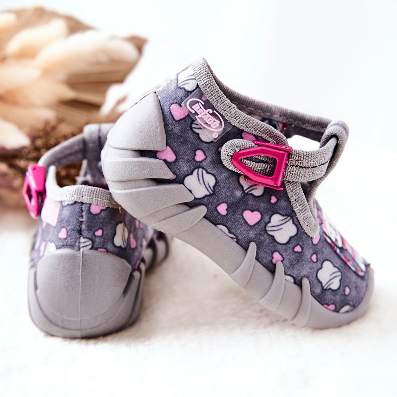 BEFADO S.A. Shoes Slippers Befado Kotki 110P326 Gray grey 1