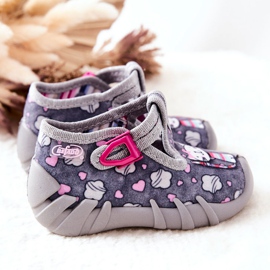 BEFADO S.A. Shoes Slippers Befado Kotki 110P326 Gray grey 2