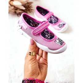 BEFADO S.A. Ballerina slippers Befado Cats 114X465 Pink 2