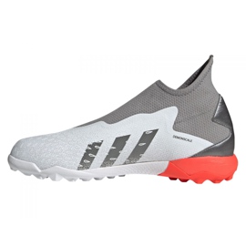 Adidas Predator Freak.3 Ll Tf M FY6298 football boots grey, white grey 1