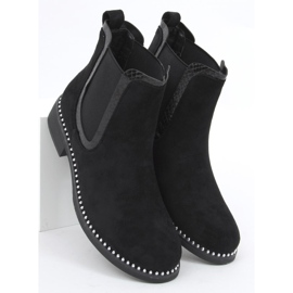 Ines Black women's Chelsea boots 2