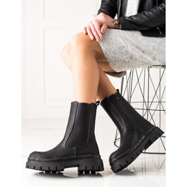 Seastar High Boots With Eco Leather black 1
