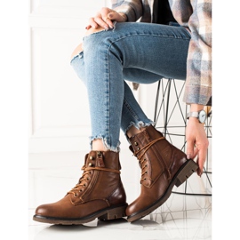 Evento Casual Lace-up Brown Ankle Boots 2 Evento Casual Lace-up Brown Ankle Boots 2