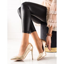 Seastar Stylish high heels golden 2