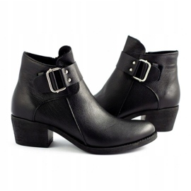 Olivier Black face leather boots 5