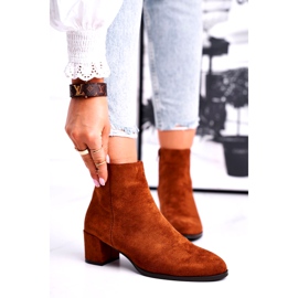 Women's Boots Sergio Leone Camel BT528 brown 1
