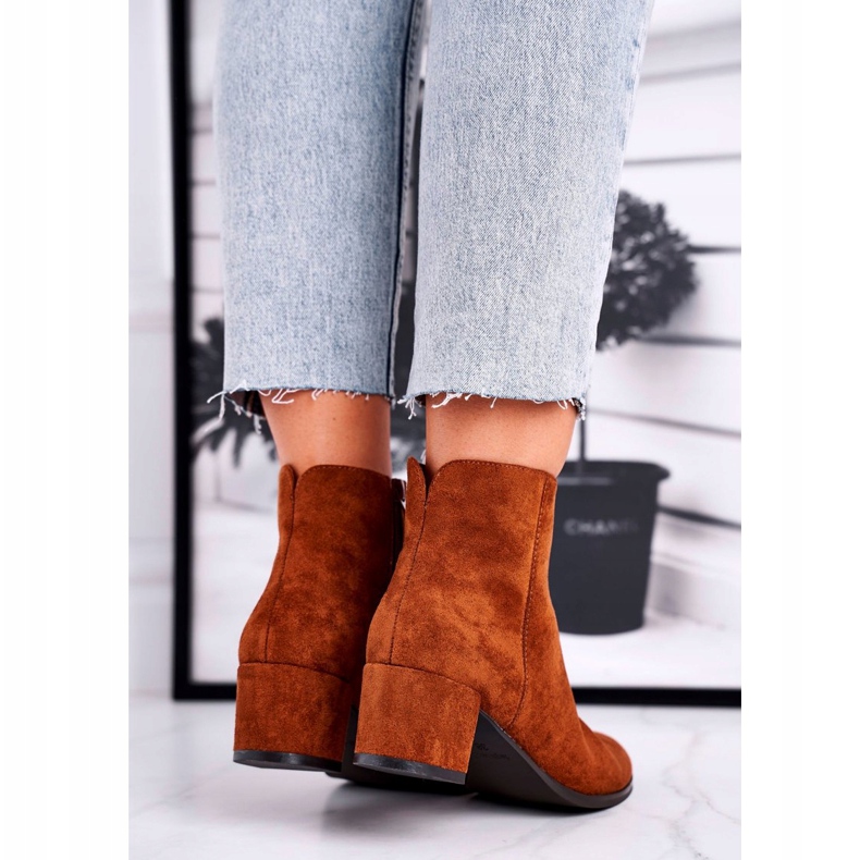 Women's Boots Sergio Leone Camel BT528 brown 3