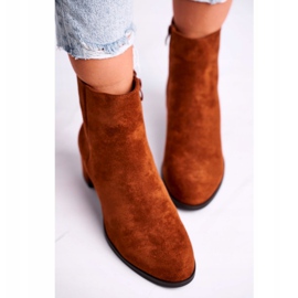 Women's Boots Sergio Leone Camel BT528 brown 4
