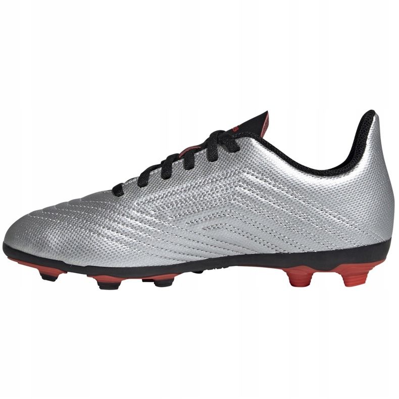 Adidas Predator 19.4 FxG Jr G25822 football boots silver 1