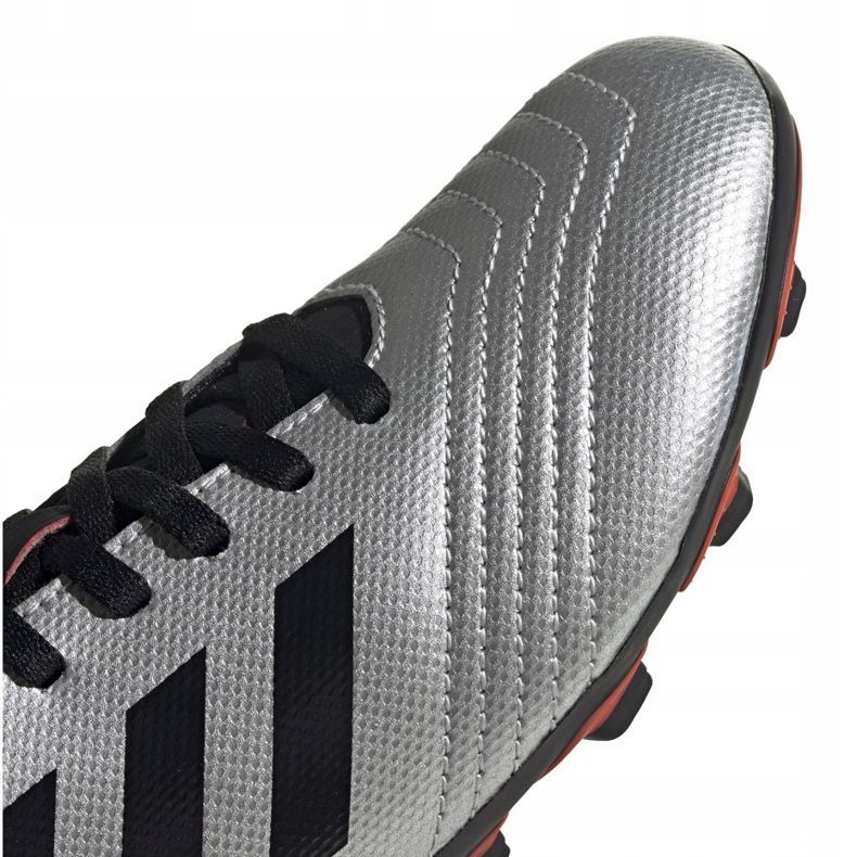Adidas Predator 19.4 FxG Jr G25822 football boots silver 3