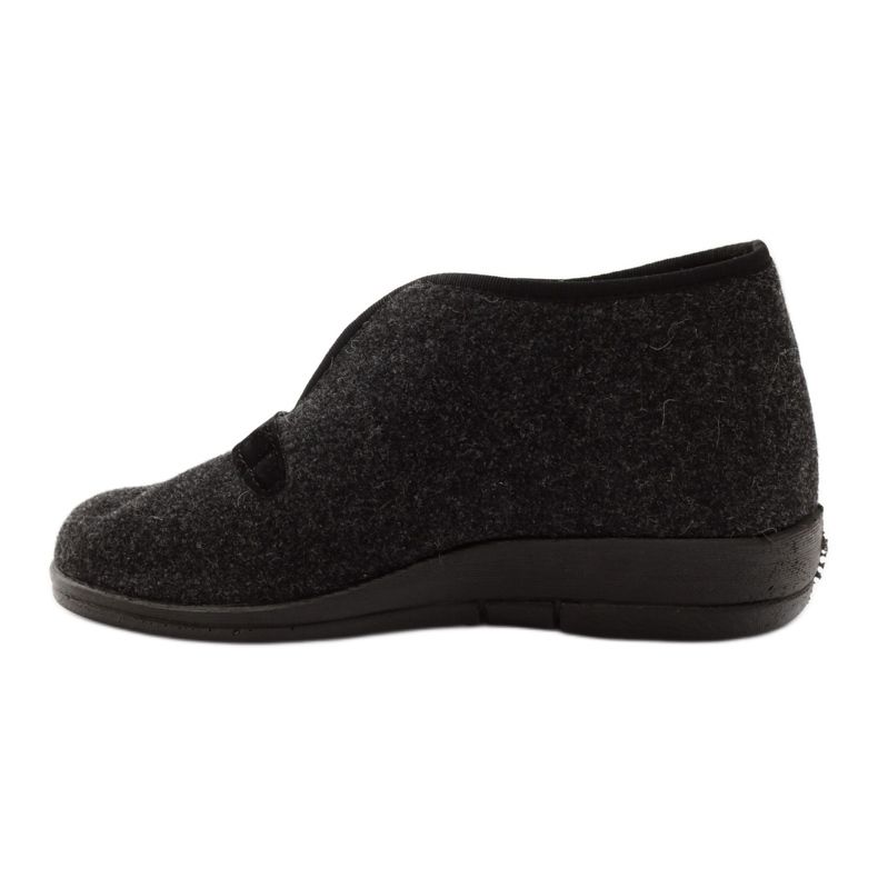 Dr.ORTO Befado women's slippers with sheep fur 031d028 gray grey 3