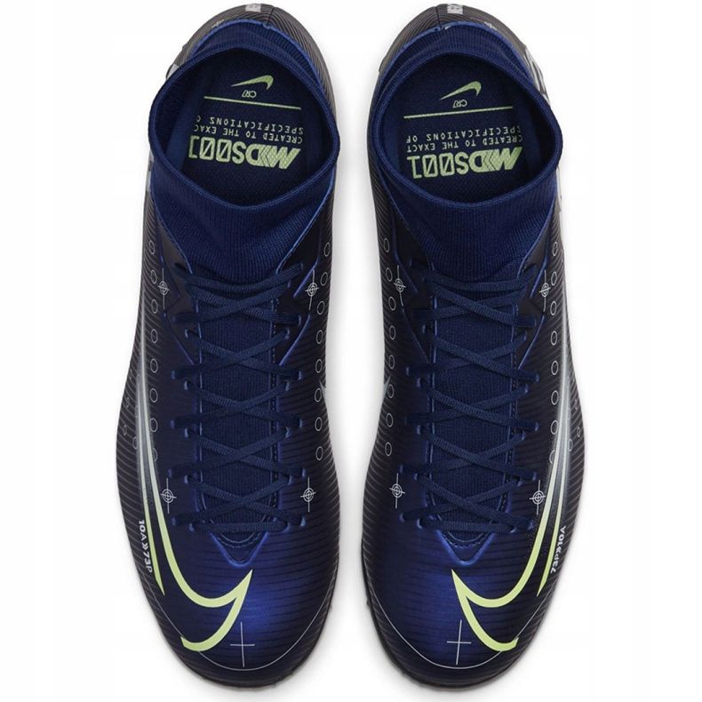Nike Mercurial Superfly 7 Academy Mds Tf M BQ5435 401 football shoe navy blue 1