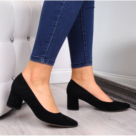 Pumps on the Juma W CIT2711D suede pillar black 1