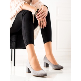 M.Daszyński Gray Pumps grey 2