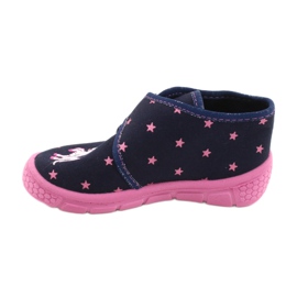 Befado children's shoes 538P015 navy blue pink 2