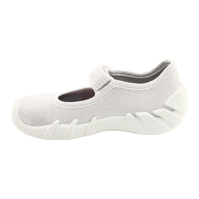 Befado children's silver speedy shoes 109P222 white 2