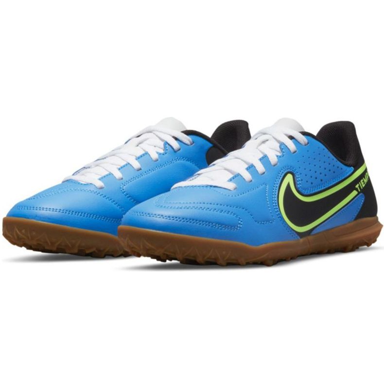 Nike Tiempo Legend 9 Club Tf Jr DA1334 403 football shoes multicolored blue 2