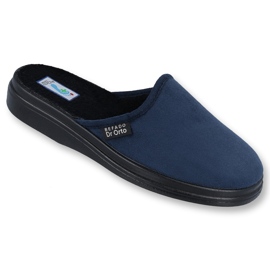 Befado men's slippers pu 132m006 blue 1