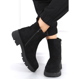 Hege Black suede Chelsea boots 2