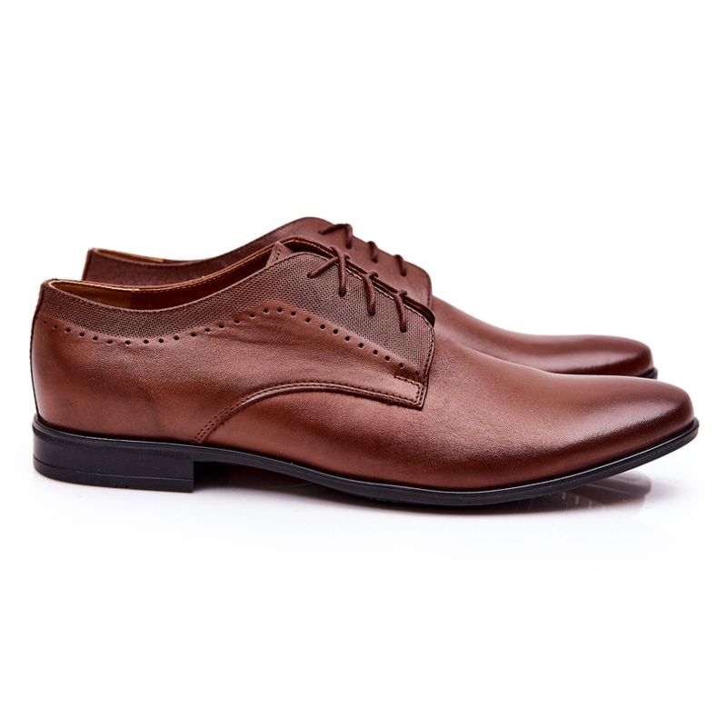 Bednarek Polish Shoes Elegant Leather Shoes Bednarek 724 Brown 1 Bednarek Polish Shoes Elegant Leather Shoes Bednarek 724 Brown 1