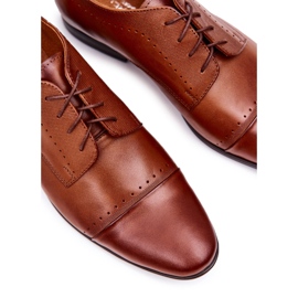 Bednarek Polish Shoes Leather shoes Bednarek 723 Brown 1