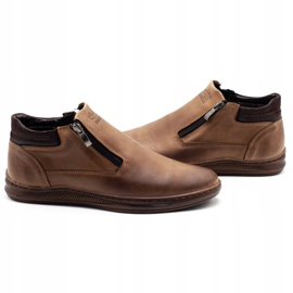 Polbut K29 brown men's winter boots 4