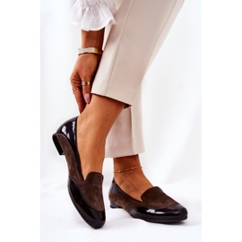 BM Leather Monnari Ballerinas 0920-017 Brown 2