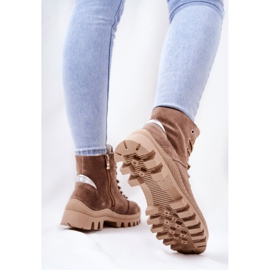 PF1 Warm Suede Boots Sand Sandstorm beige 2