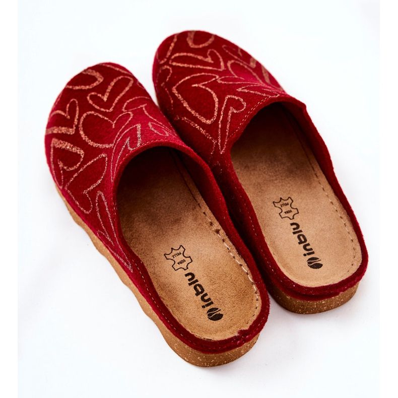 Slippers Prophylactic Inblu DK07-016 Red 1