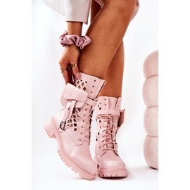 PS1 Openwork boots with the kidney Pink Rock Star 4