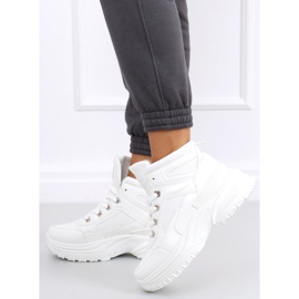 Diana White high-top sneakers 1 Diana White high-top sneakers 1