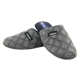 Befado Inblu men's shoes 155M009 blue grey 4