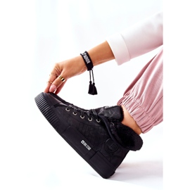 Women's Sneakers Big Star II274155 Black insulated 2