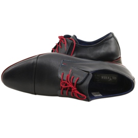 Olivier Men's leather shoes 286 navy blue 4 Olivier Men's leather shoes 286 navy blue 4