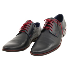 Olivier Men's leather shoes 286 navy blue 2 Olivier Men's leather shoes 286 navy blue 2