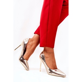 Pins Snake Pattern Golden Tissoria 1