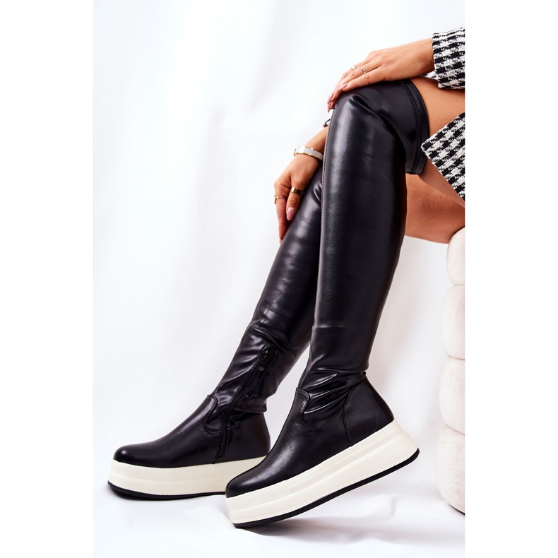 PG2 High Boots On The Black Nellie Platform 1