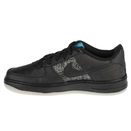 Nike Air Force 1 Low Gs Jr DN1434-001 shoe black blue 2